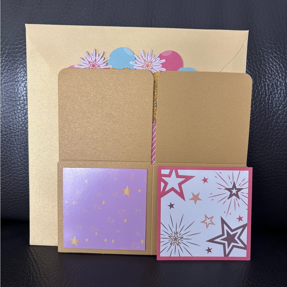 Colorful Pop-Up Birthday Card - Picture 2 of 4